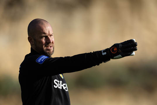 IFK Göteborgs målvaktstränare Lee Baxter