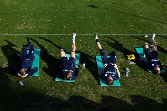 IFK Göteborgs Sebastian Eriksson, Linus Carlstrand, Lucas