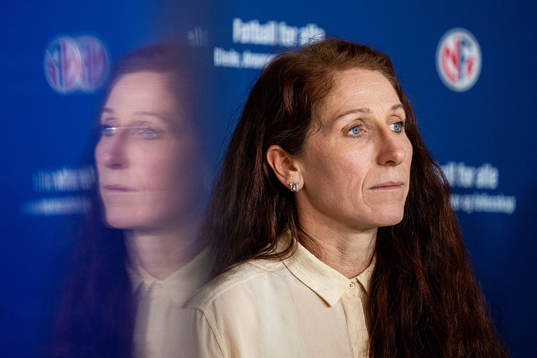 Lise Klaveness, president of the Norwegian Football