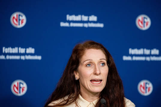 Lise Klaveness, president of the Norwegian Football