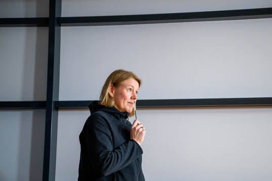 Gro Tvedt Anderssen, communications director of the