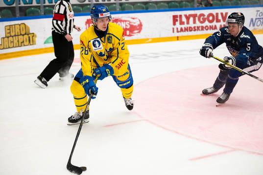 Egor Polin of Sweden and Elmeri Laakso of Finland