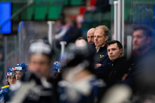Head coach Magnus Hävelid of Sweden