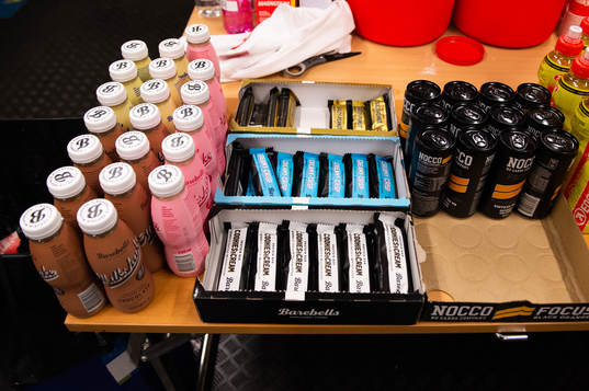 Dressing room of Sweden