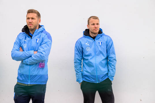 Anton Tinnerholm and Oscar Lewicki