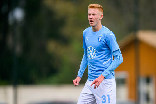 Hugo Larsson of Malmö FF