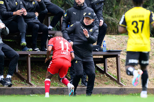Head coach Per-Mathias Høgmo of Häcken
