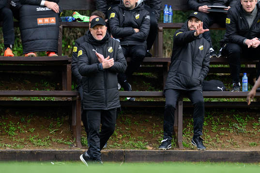Head coach Per-Mathias Høgmo of Häcken