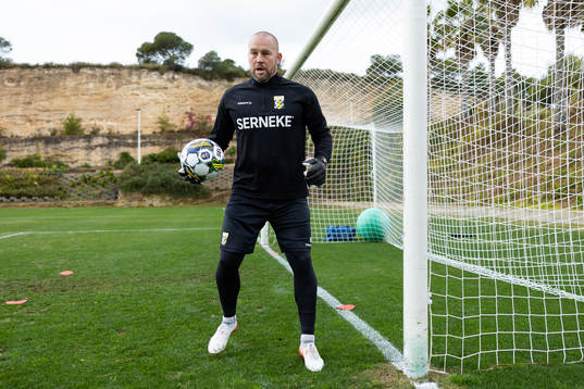 IFK Göteborgs målvaktstränare Lee Baxter
