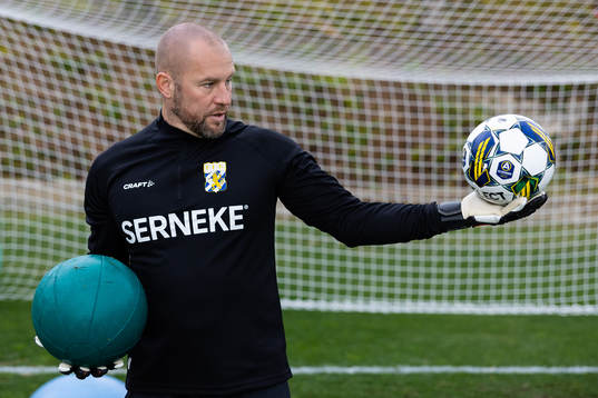 IFK Göteborgs målvaktstränare Lee Baxter