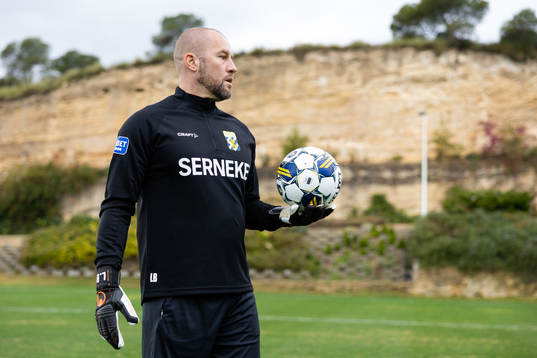 IFK Göteborgs målvaktstränare Lee Baxter