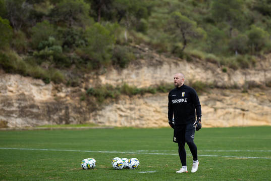 IFK Göteborgs målvaktstränare Lee Baxter