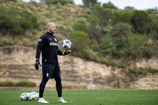 IFK Göteborgs målvaktstränare Lee Baxter