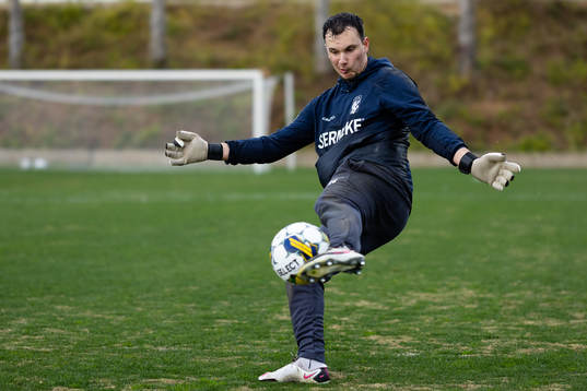 IFK Göteborgs målvakt Elis Bishesari