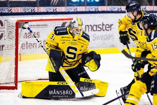 Södertäljes målvakt Nikita Tolopilo