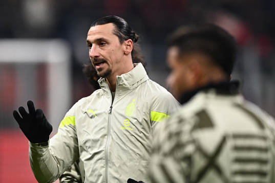 Zlatan Ibrahimovic of Milan