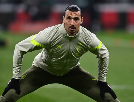 Zlatan Ibrahimovic of Milan