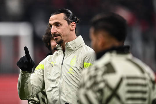 Zlatan Ibrahimovic of Milan