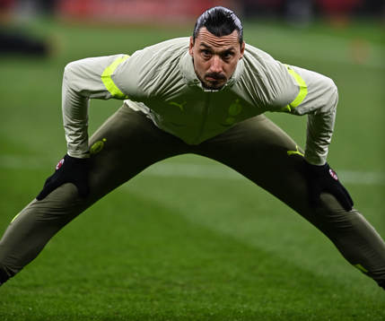 Zlatan Ibrahimovic of Milan