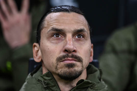 Zlatan Ibrahimovic of Milan