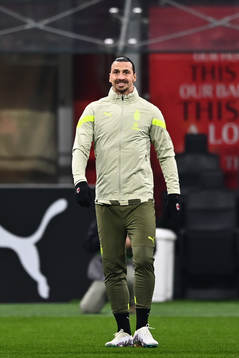 Zlatan Ibrahimovic of Milan