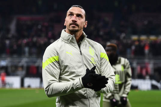 Zlatan Ibrahimovic of Milan
