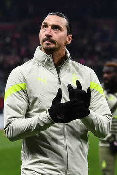 Zlatan Ibrahimovic of Milan