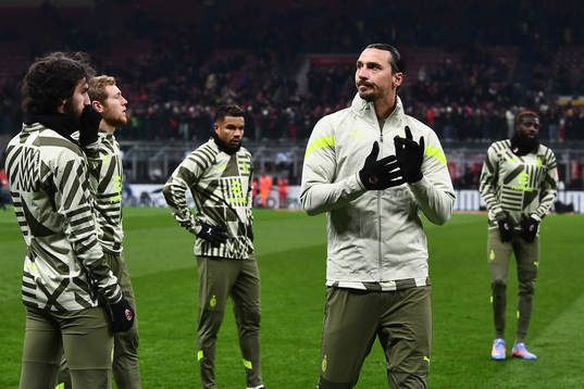 Zlatan Ibrahimovic of Milan