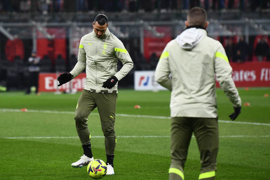 Zlatan Ibrahimovic of Milan