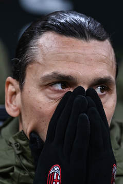 Zlatan Ibrahimovic of Milan
