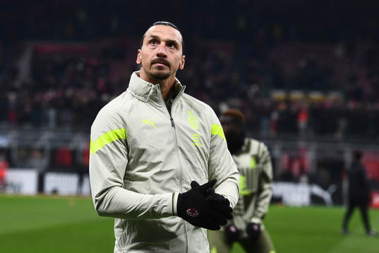 Zlatan Ibrahimovic of Milan