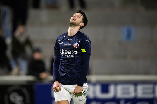Helsingborgs Oliver Stojanović Fredin reagerar