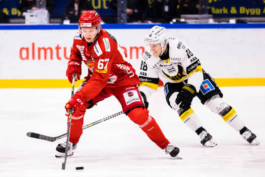 Almtunas Jesper Norbäck och Västerås Emil Aronsson