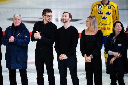 Stig Salming, Rasmus Salming, Anders Salming, Bianca