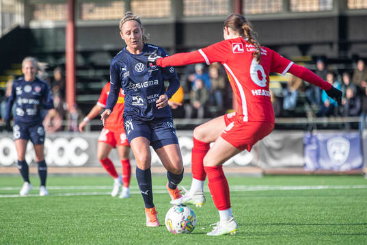 Rosengårds Karin Lundin och Nordsjällands Winonah Heatley
