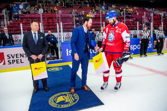 Hynek Zohorna of Czechia awarded player of the game