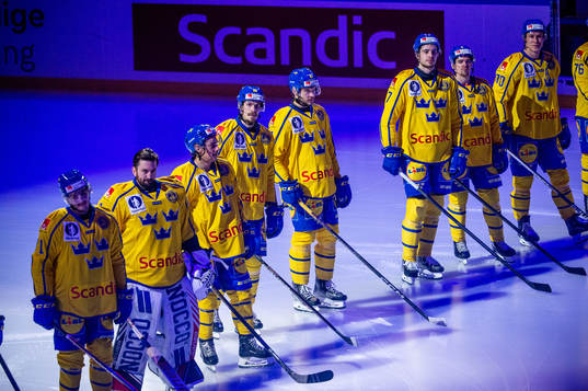 Swedish team line up