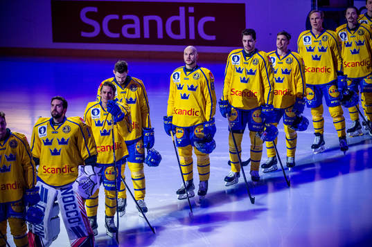 Swedish team line up
