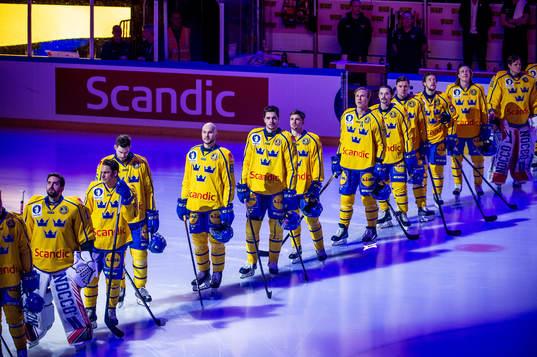 Swedish team line up