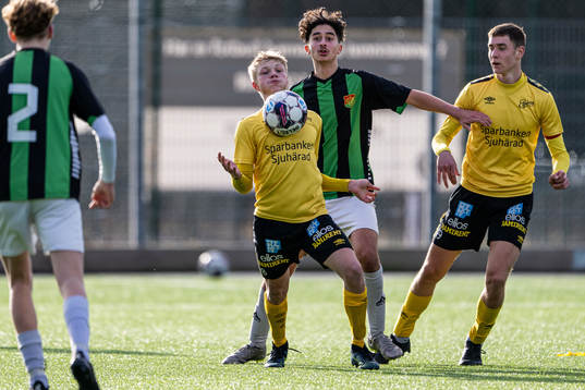 under träningsmatchen i fotboll U16 mellan Elfsborg och