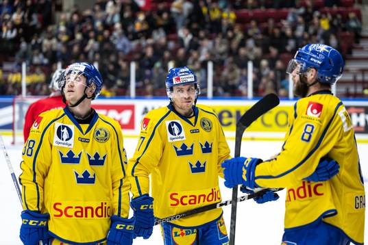 Olle Alsing, Pär Lindholm and Petter Granberg of Sweden