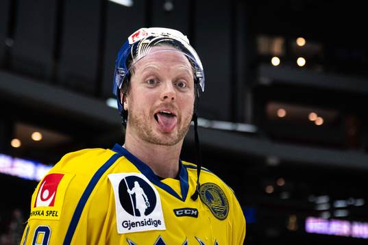Carl Klingberg of Sweden celebrates