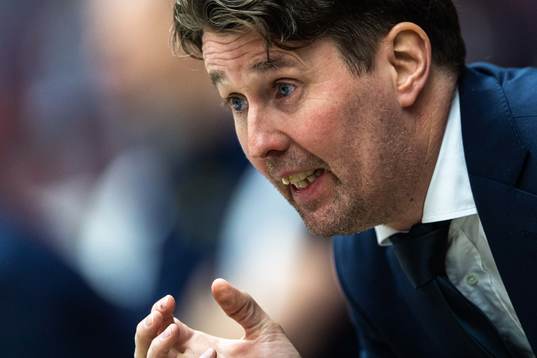 Assistant coach Stefan Klockare of Sweden