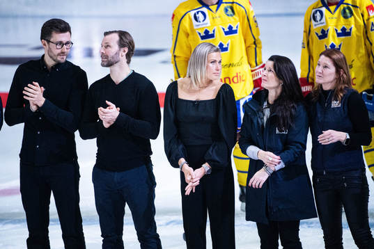 Stig Salming, Rasmus Salming, Anders Salming, Bianca
