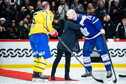 Nicklas Lidström, Teresa Salming och Mats Sundin