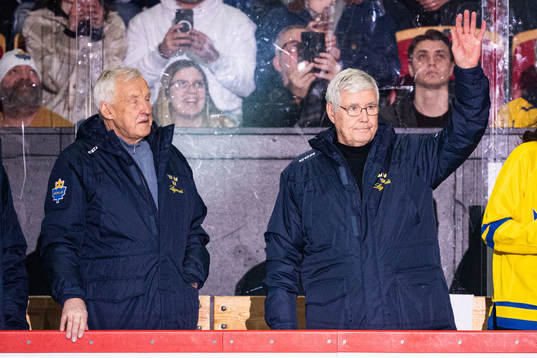 i230211 Tre kronor legends coach Curre Lundmark och Stig
