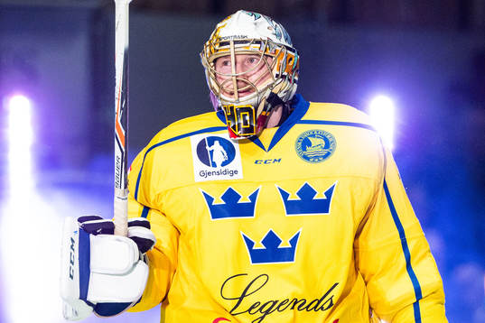 Tre kronor legends målvakt Johan Holmqvist