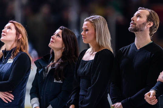 Pia Salming ,Teresa Salming, Bianca Salming och Anders