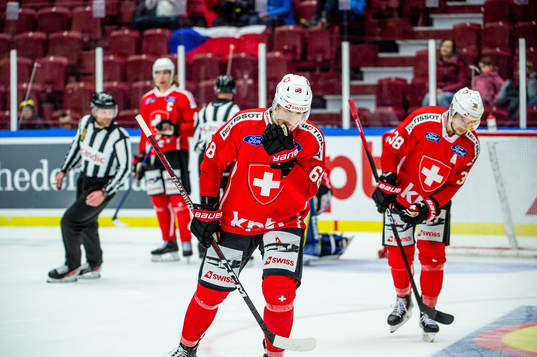 Fabrice Herzog and Lukas Frick of Switzerland