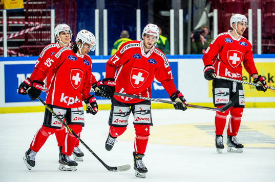 Noah Delémont and Thierry Bader of Switzerland